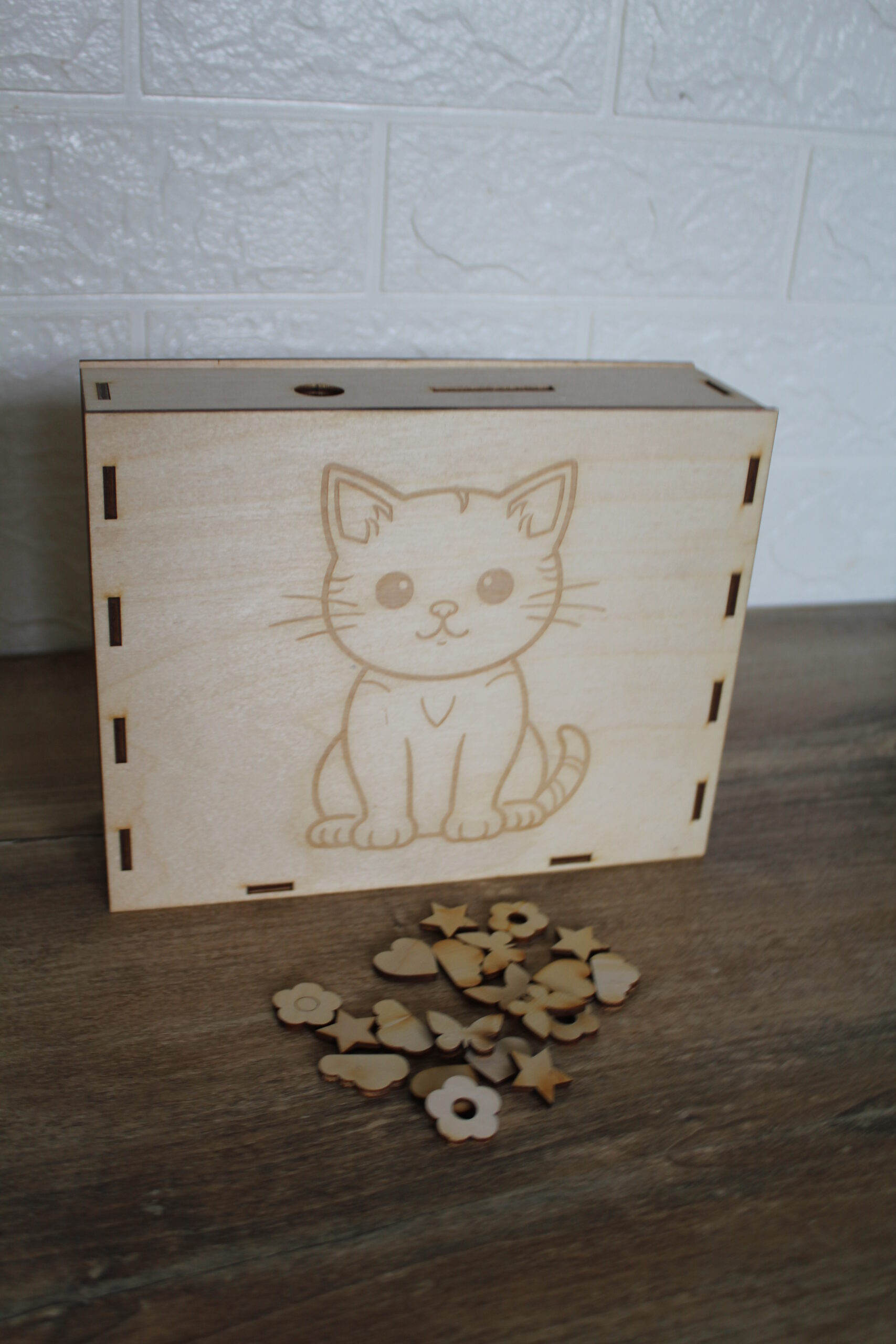 Skarbonka wykreślana dla dzieci personalizowana+ zestaw DIY - obrazek 3